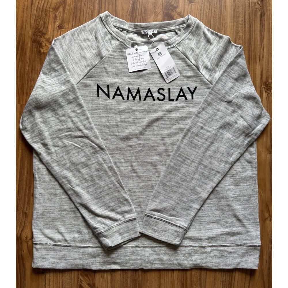 Mary Square Women's Namaslay‎ Long sleeve XXL NEW